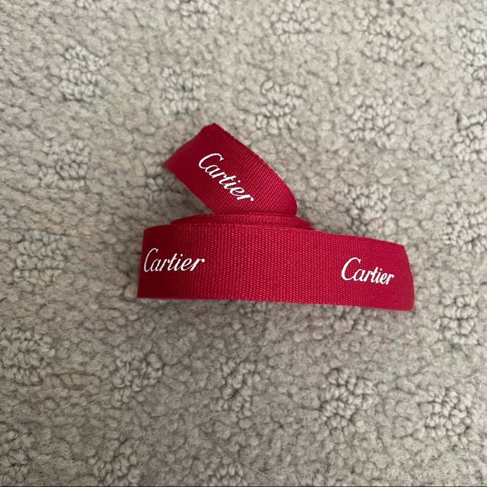 ๐ฏ Authentic ๐ Cartier Ribbon 37โ - Picture 3 of 5